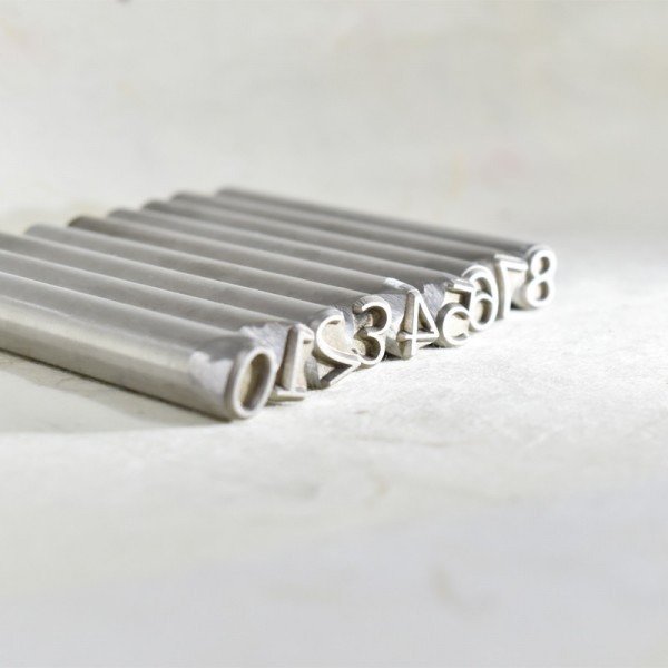 인감도장 전문 상신당,강철 스탬프 도장(10mm,숫자세트)